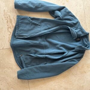 Teal Full-Zip Fleece Jacket